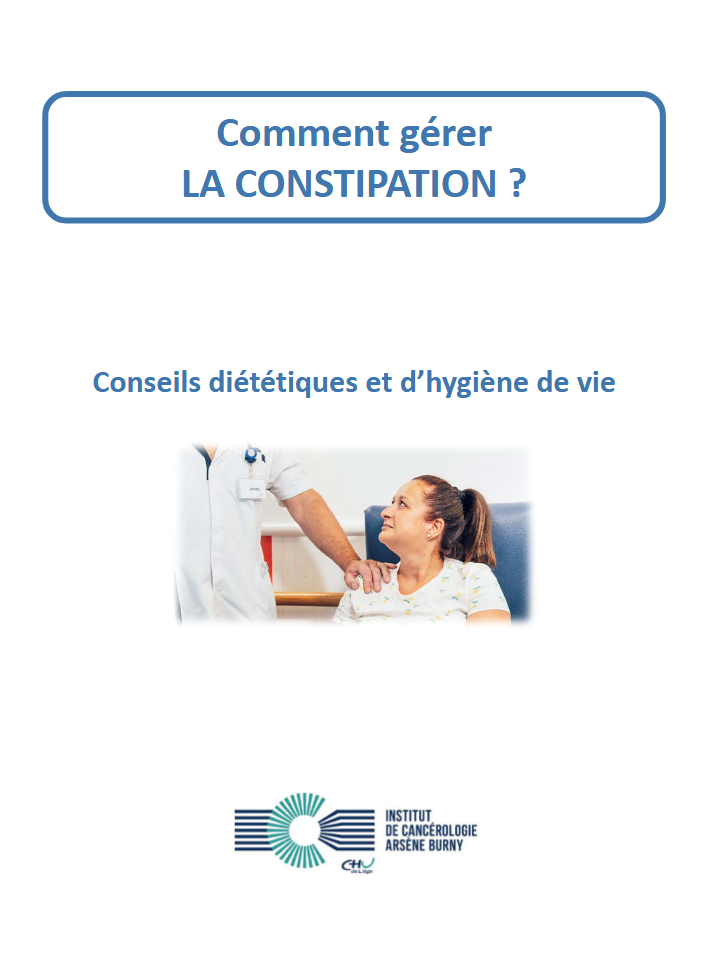 BROCH A5 Comment gerer la constipation 2023 COVER