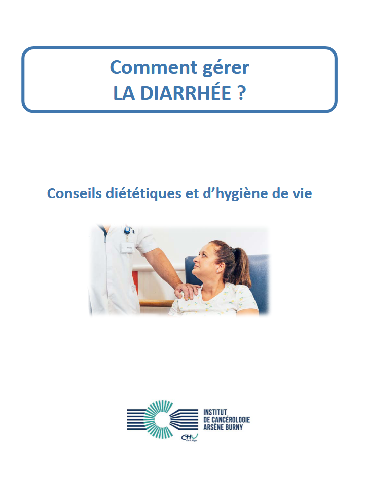 BROCH A5 Comment gerer la diarrhee 2023 COVER